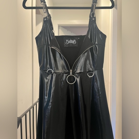 Killstar Latex Dress - Picture 2 of 5
